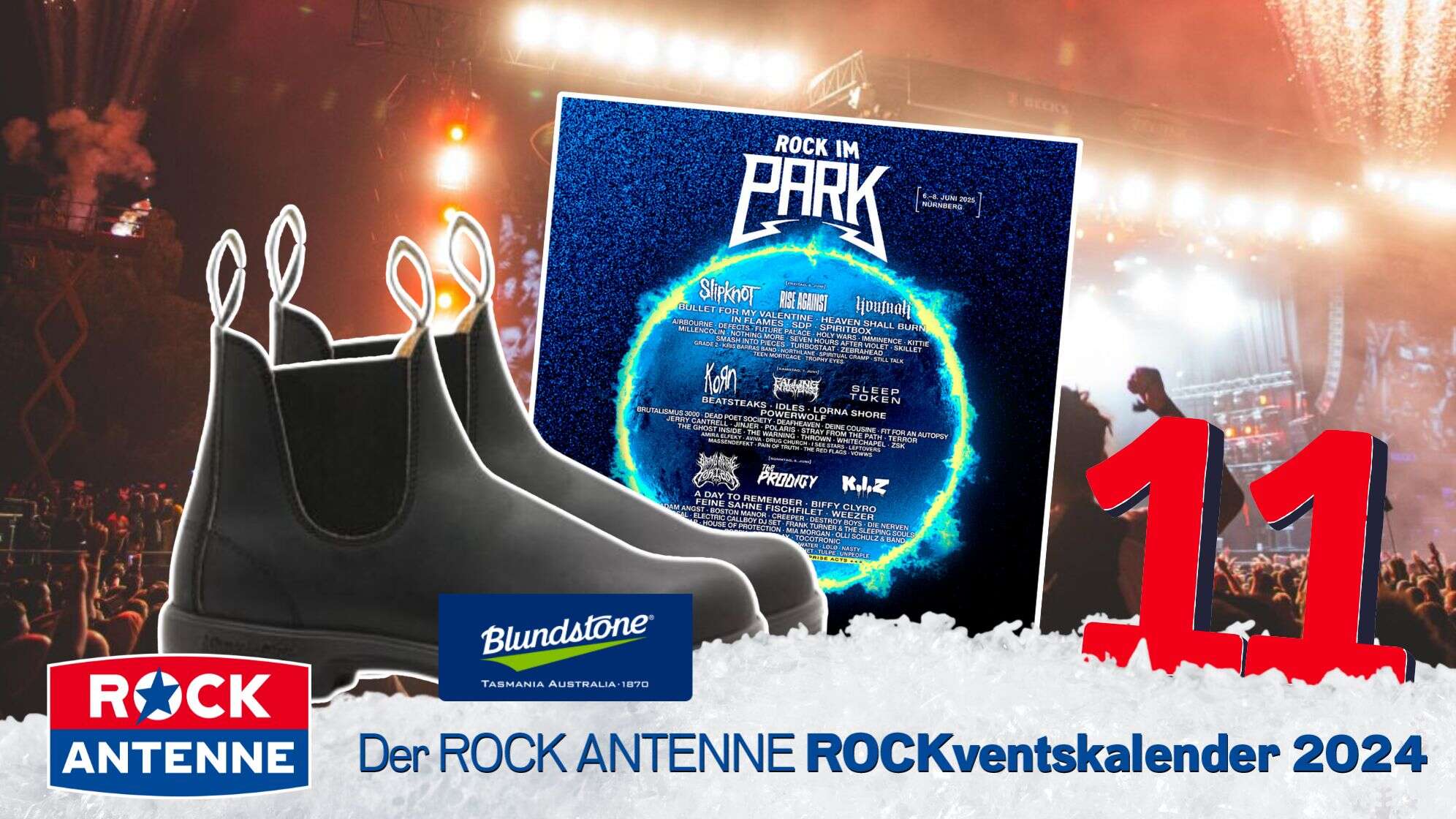 Rockventskalender Türchen 11: Rock im Park und Blundstone Boots