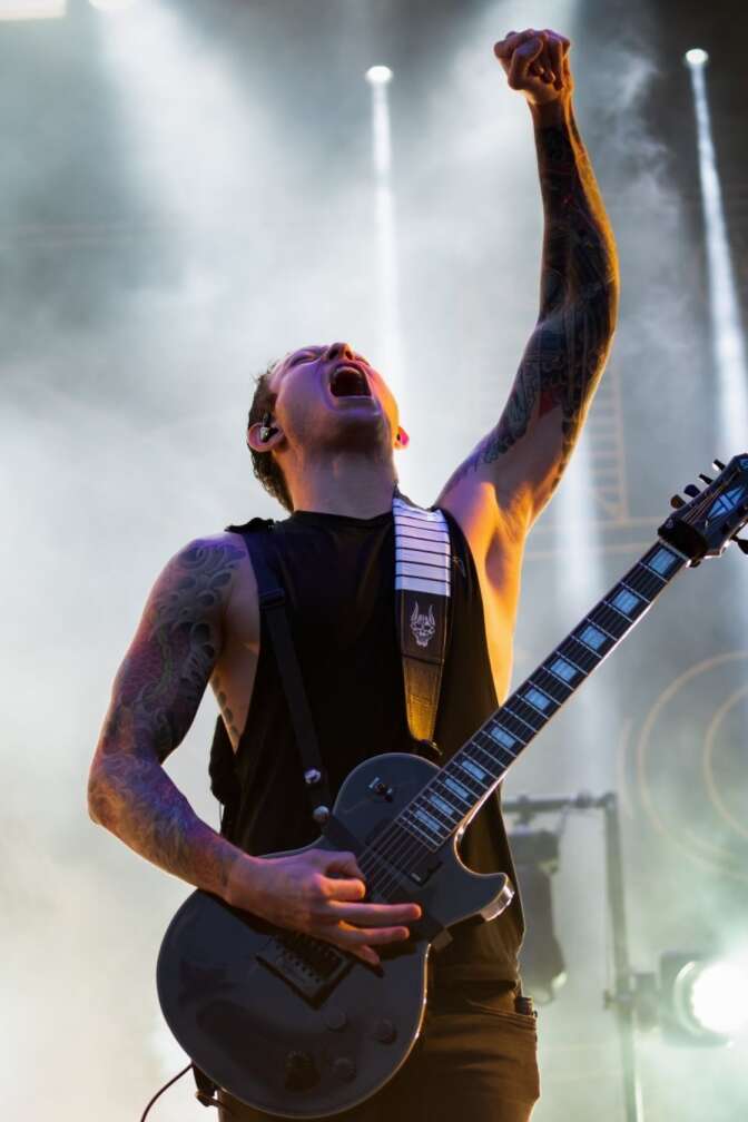 TRIVIUM on stage #4