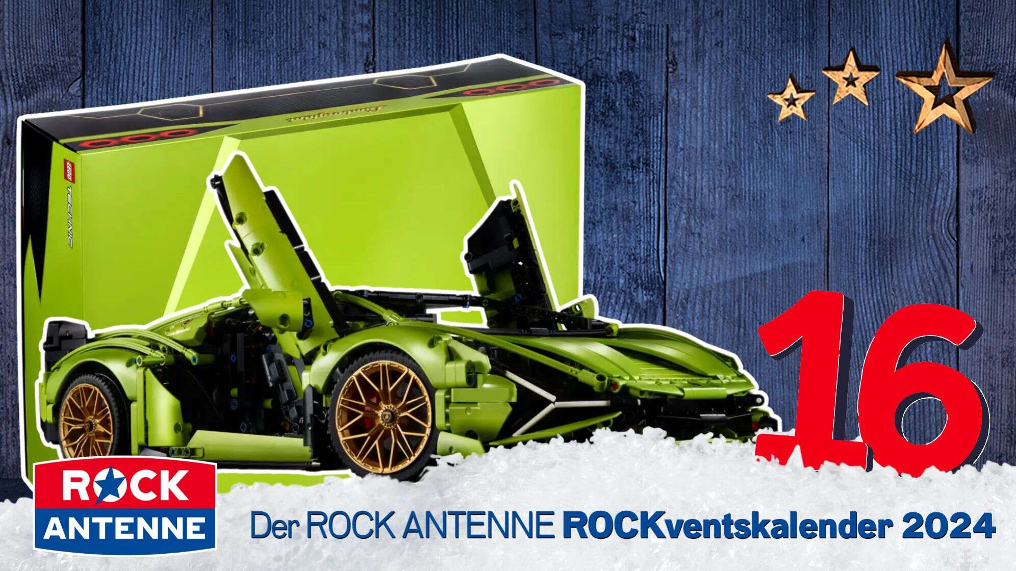 Rockventskalender Türchen 16: Ein LEGO Lamborghini Sian FKP 37 von Lego Technic