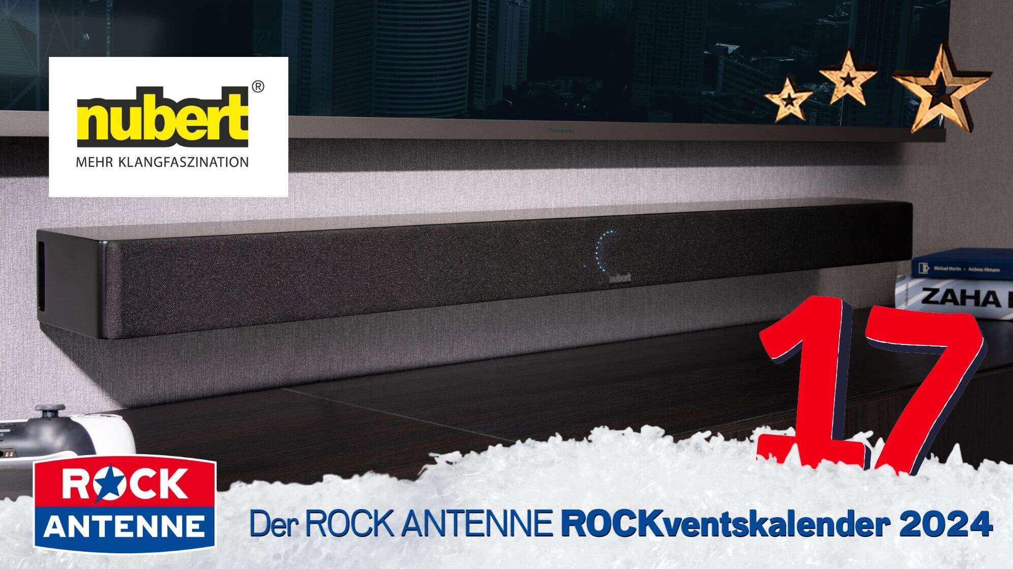 Rockventskalender Türchen 17: Eine Soundbar von Nubert