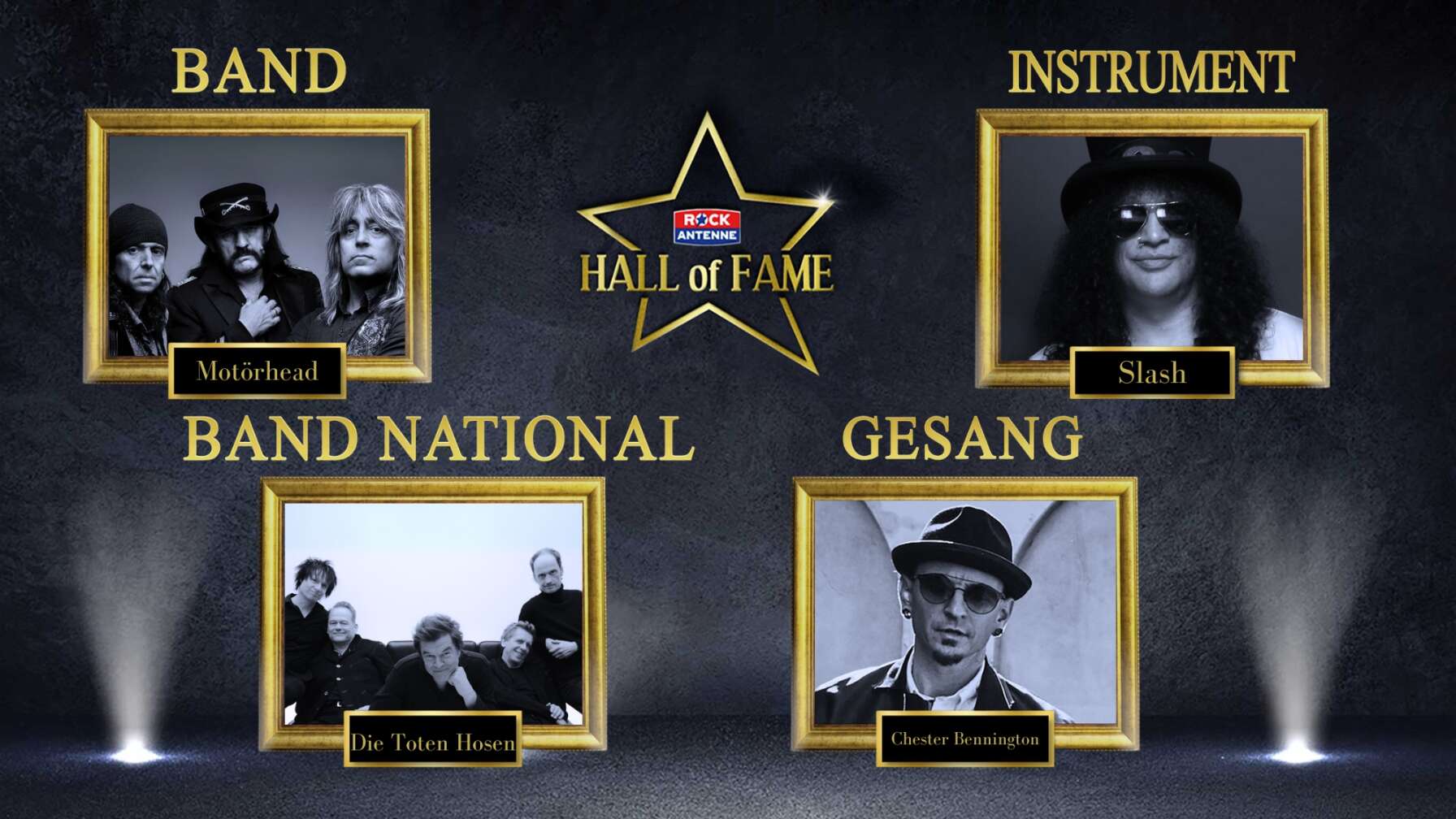 Hall of Fame Übersicht