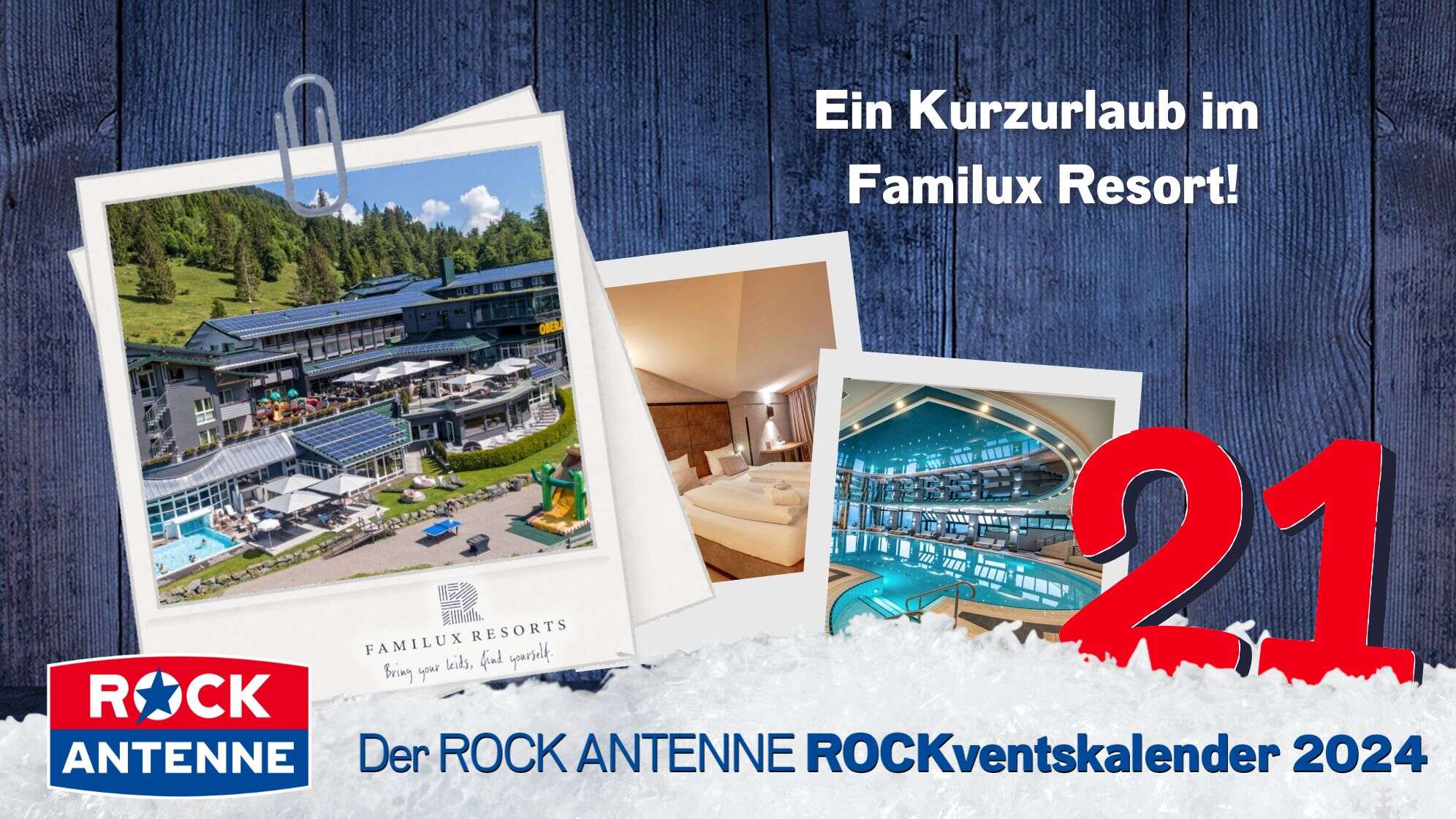 Rockventskalender Türchen 21: Urlaub im Familux Resort Oberjoch