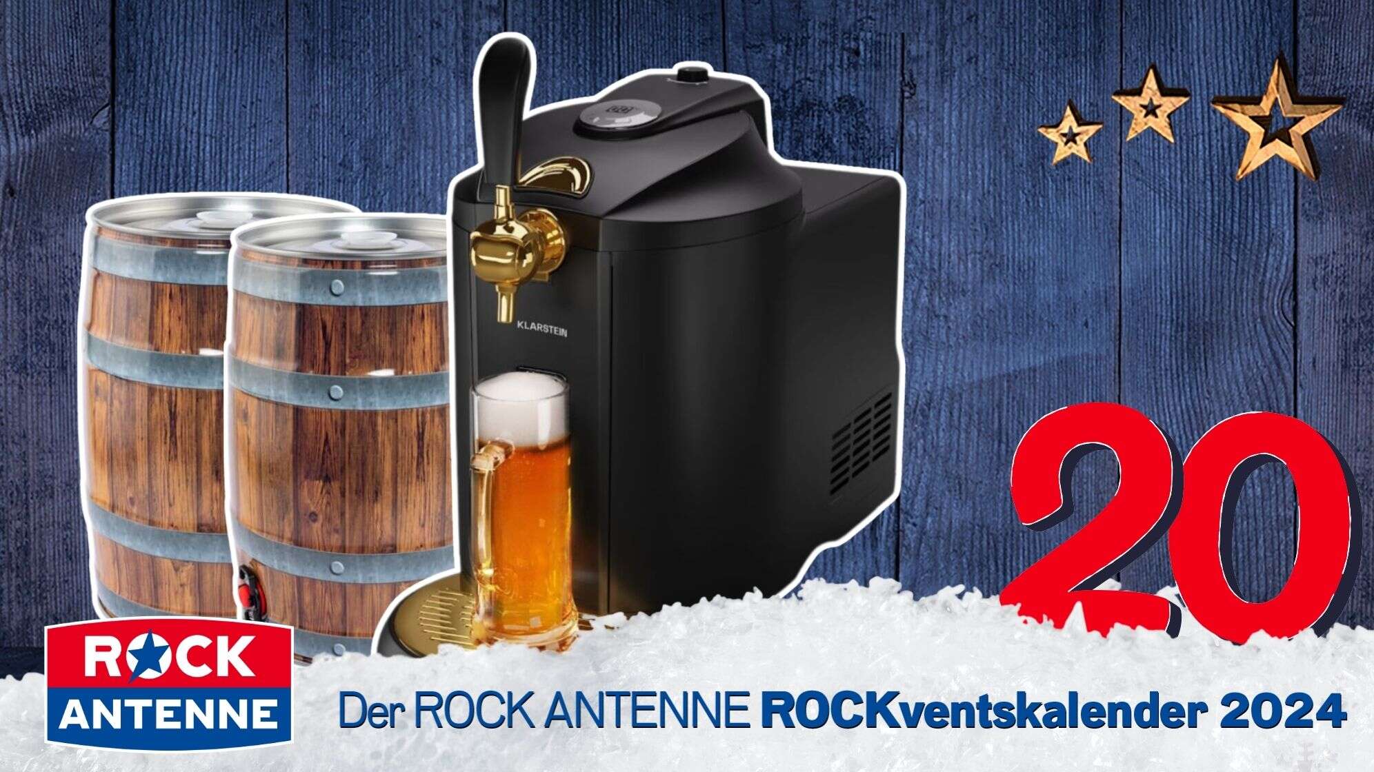 Rockventskalender Türchen 20: Zapfanlage + Bier