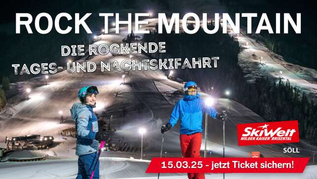 15.03.2025: ROCK THE MOUNTAIN in Söll