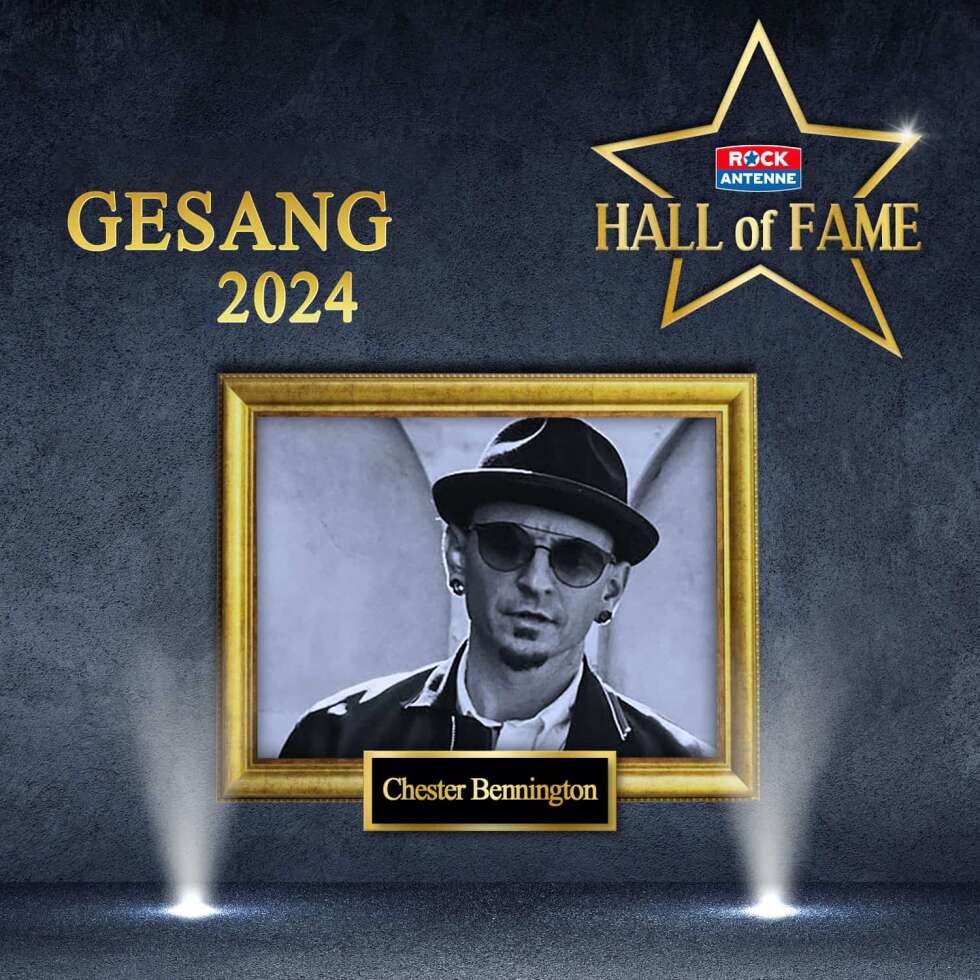 Gewinner der ROCK ANTENNE Hall of Fame 2024 in der Kategorie Gesang: Chester Bennington