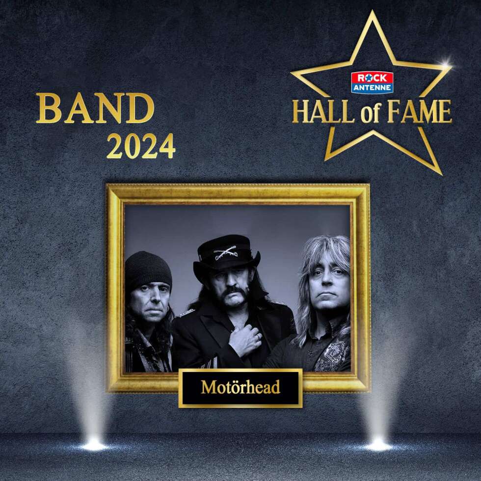 Gewinner der ROCK ANTENNE Hall of Fame 2024 in der Kategorie Band: Motörhead