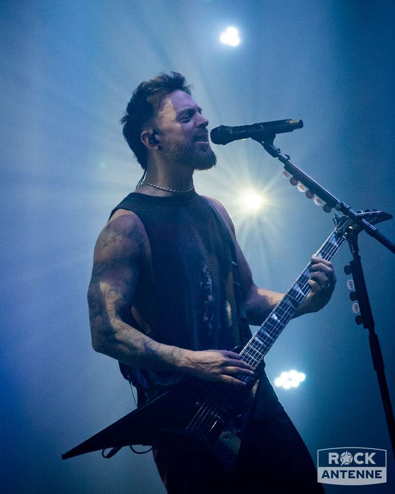 Bullet For My Valentine am 18.02.2025 beim Konzert in München