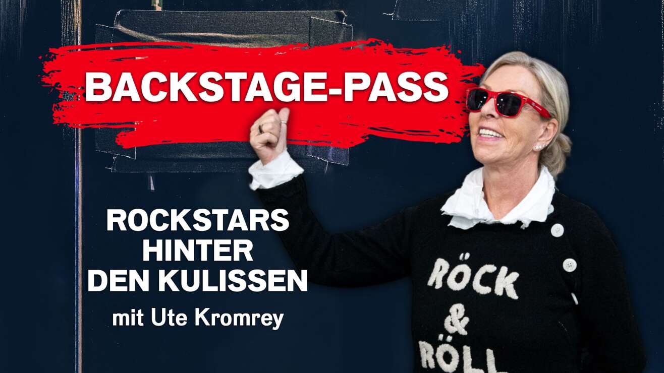 NEU auf ROCK ANTENNE Bayern: Backstage-Pass - der Podcast mit Ute Kromrey!