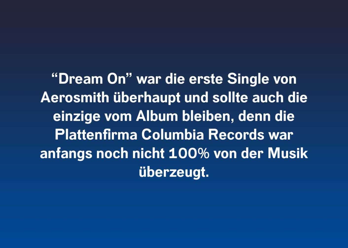 5 Fakten über Aerosmith