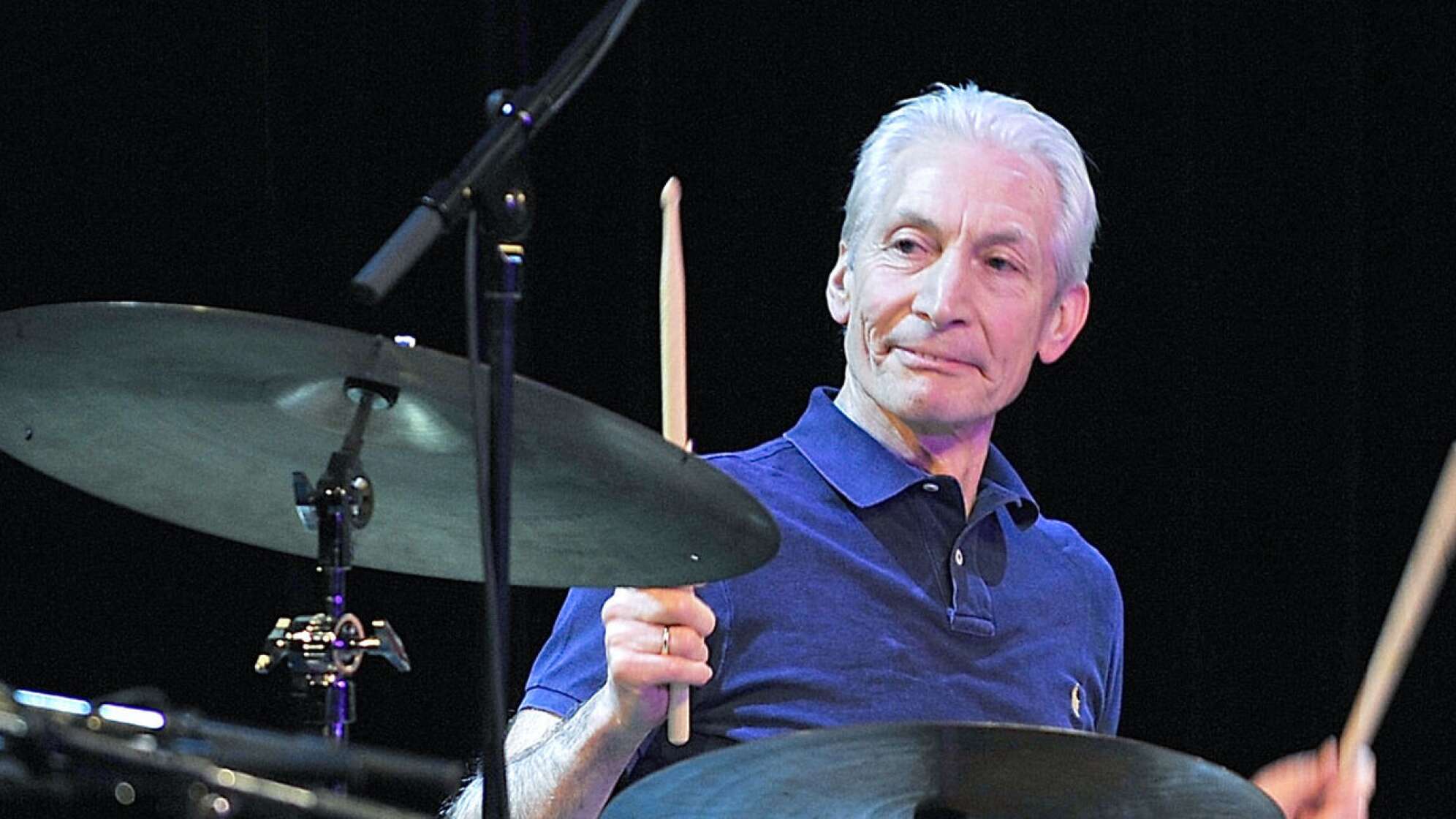 Charlie Watts bei einem Auftritt