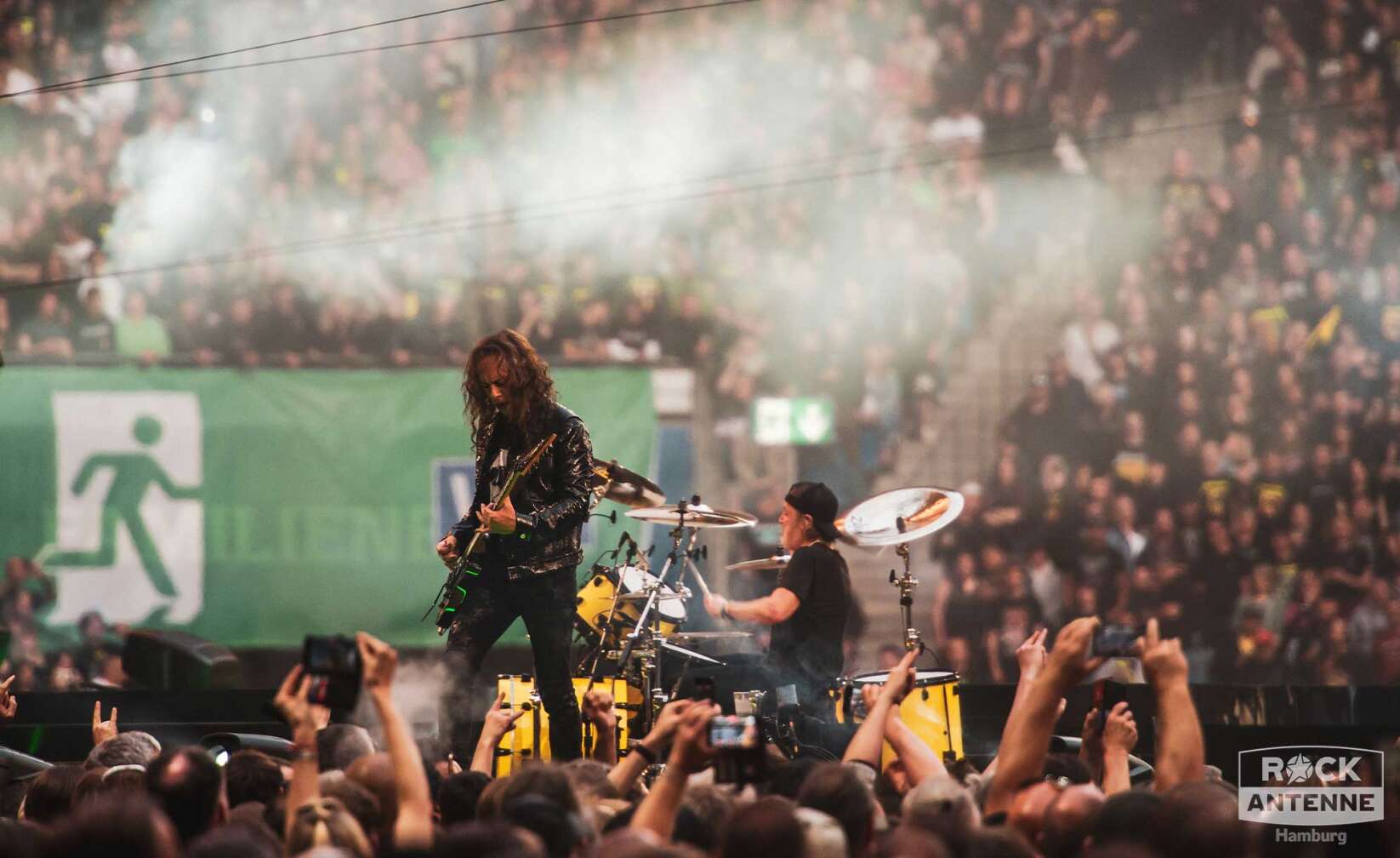 Metallica beim Doppelkonzert in Hamburg