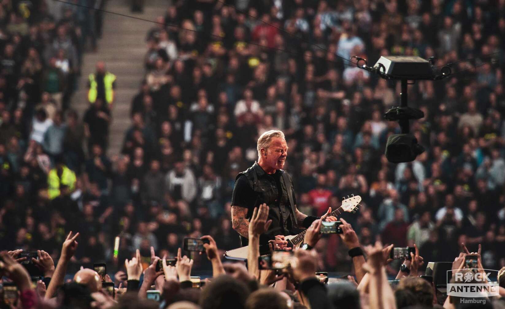 Metallica beim Doppelkonzert in Hamburg