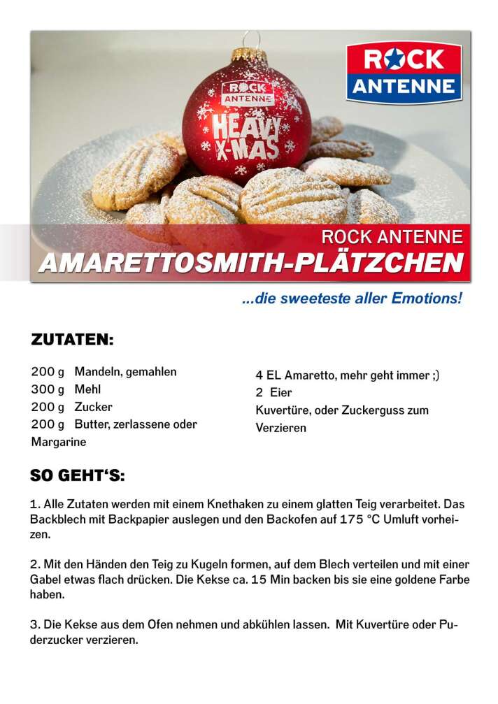 Rezept von Amaretto Smith Keksen