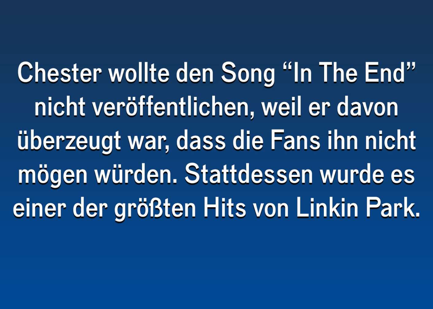 Fakten über Chester Bennington