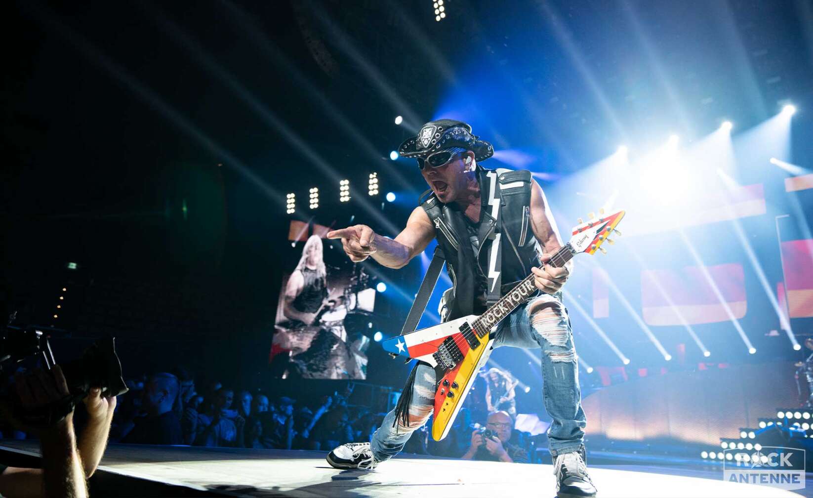 Die Scorpions 2023 bei einem Auftritt in München