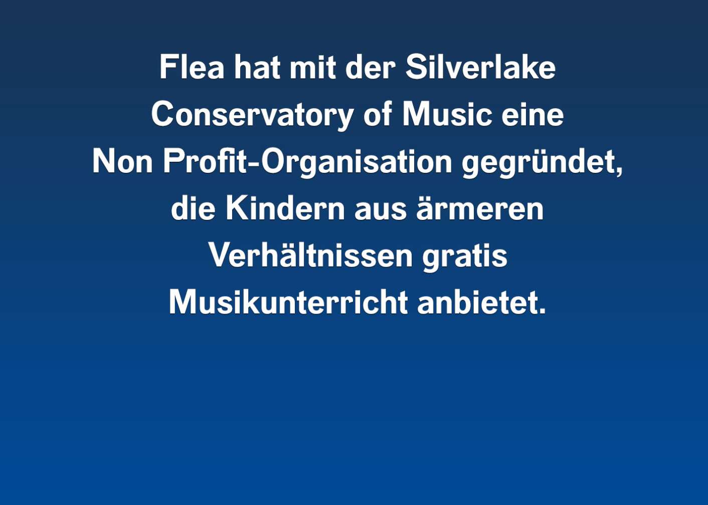 Fakten über Flea