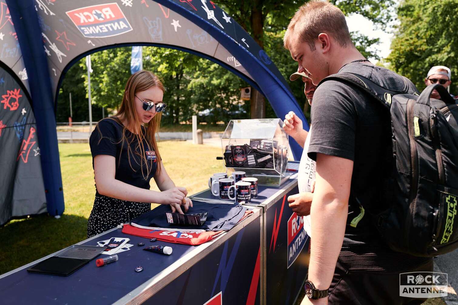 Ein Foto der ROCK ANTENNE Motorradtour 2023