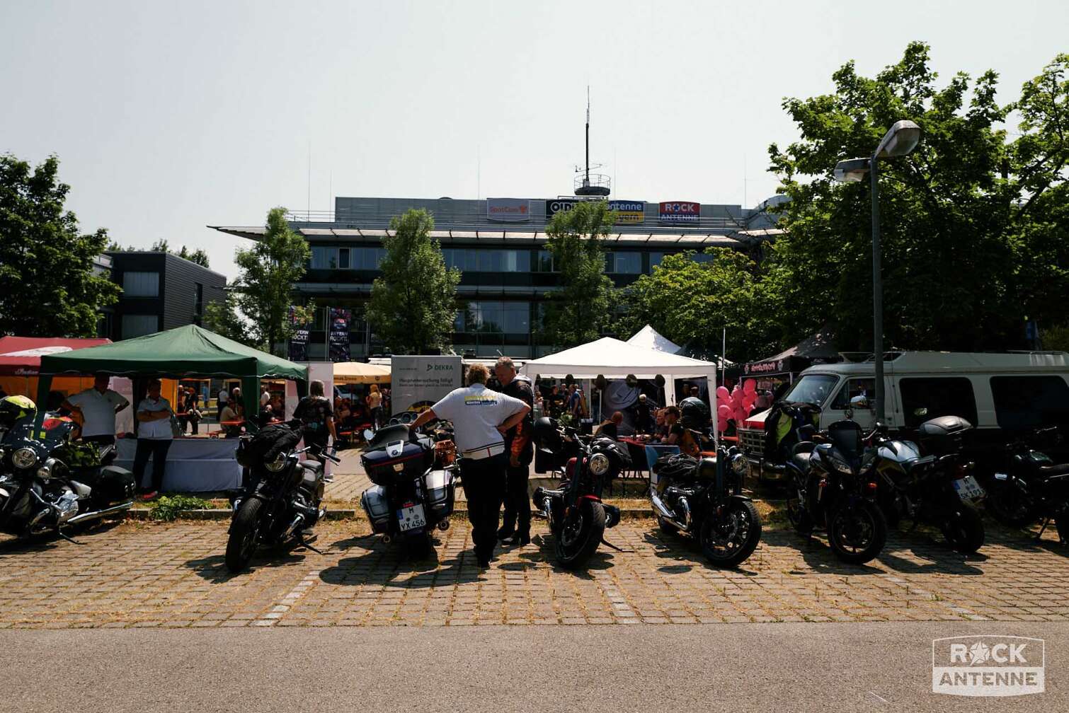 Ein Foto der ROCK ANTENNE Motorradtour 2023