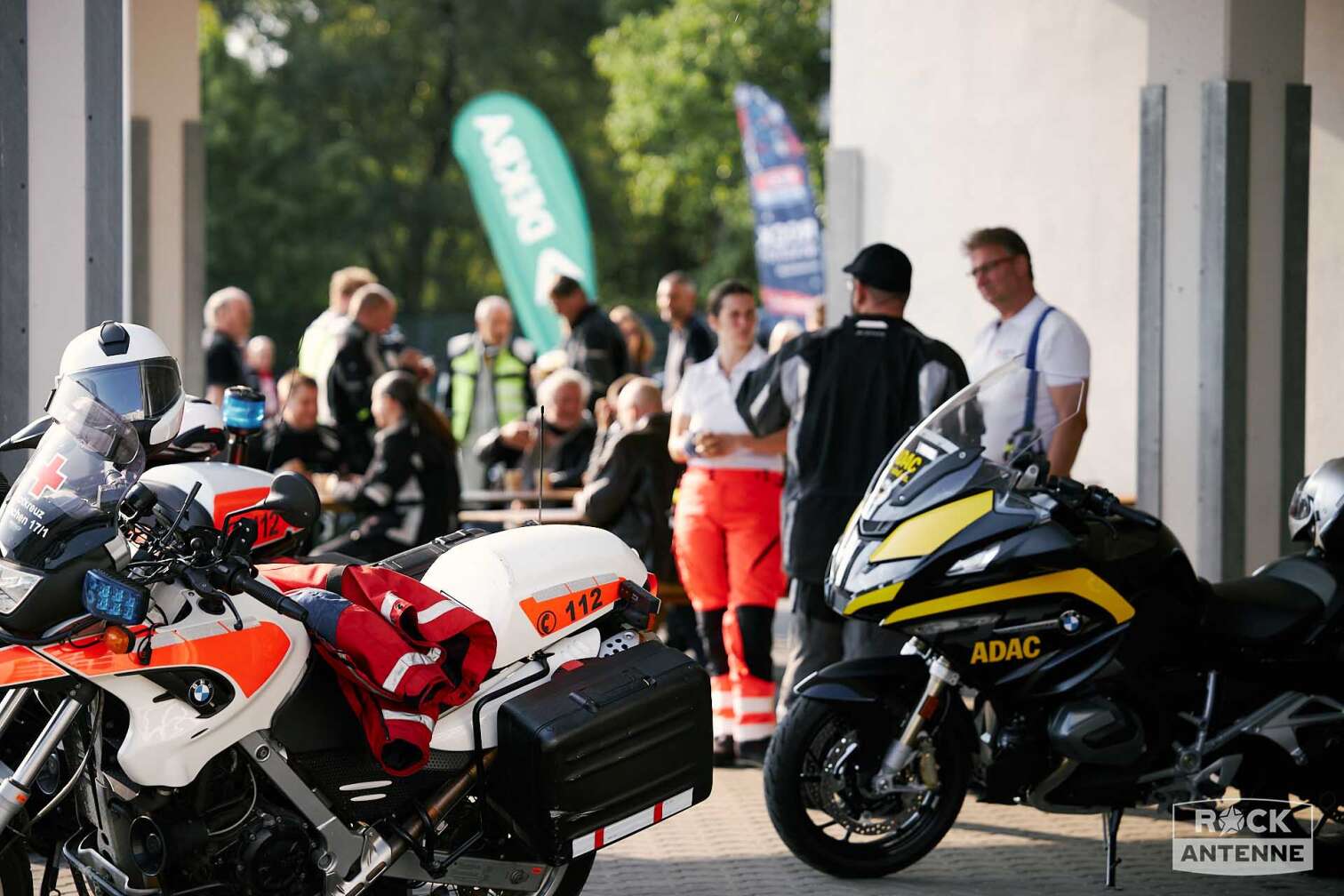 Ein Foto der ROCK ANTENNE Motorradtour 2023