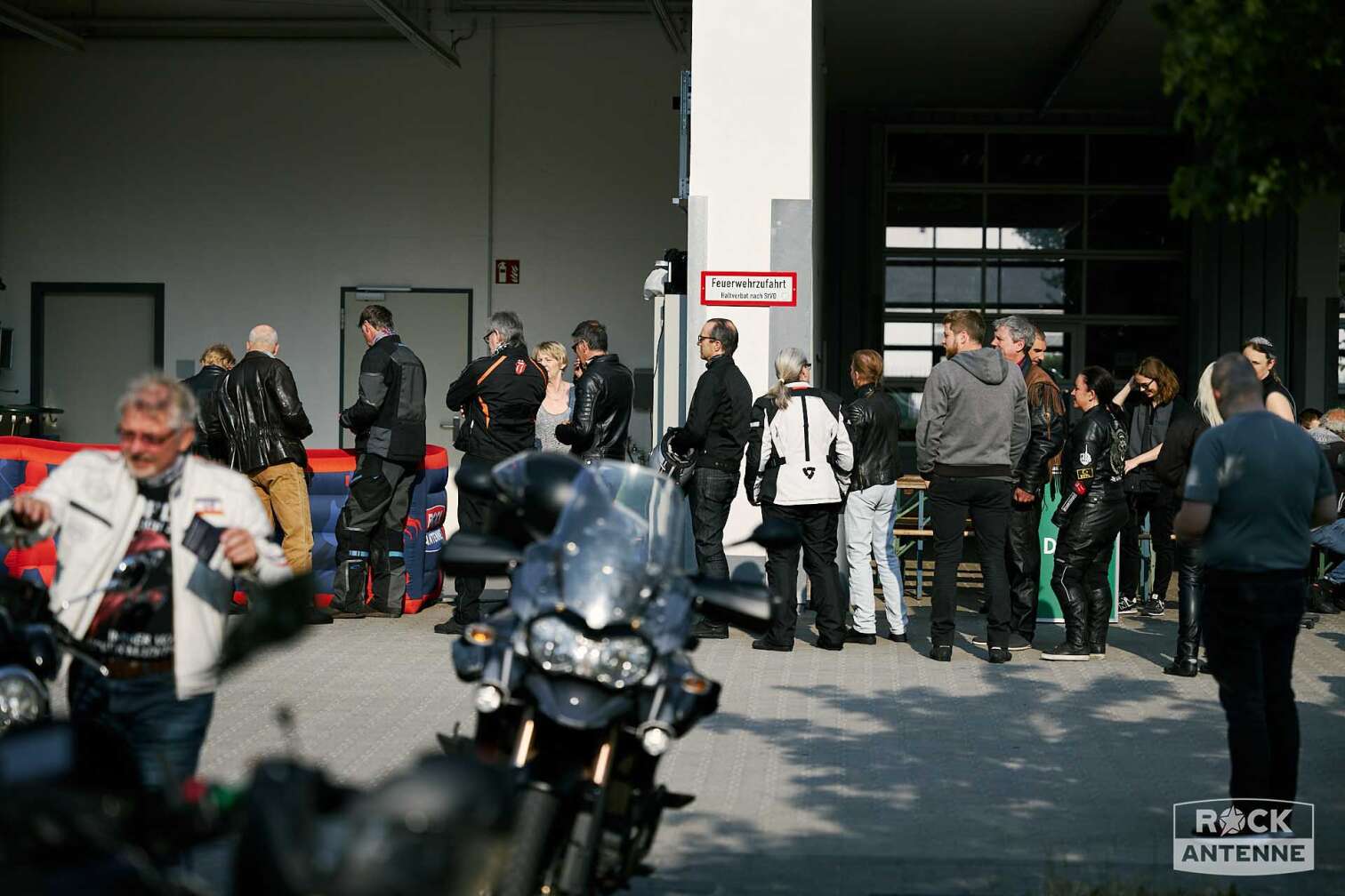 Ein Foto der ROCK ANTENNE Motorradtour 2023