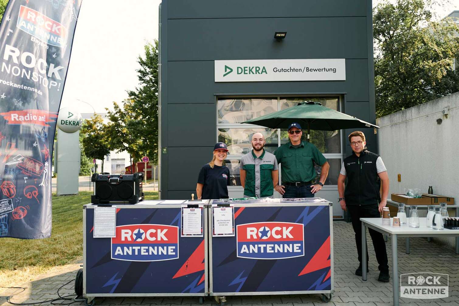 Ein Foto der ROCK ANTENNE Motorradtour 2023