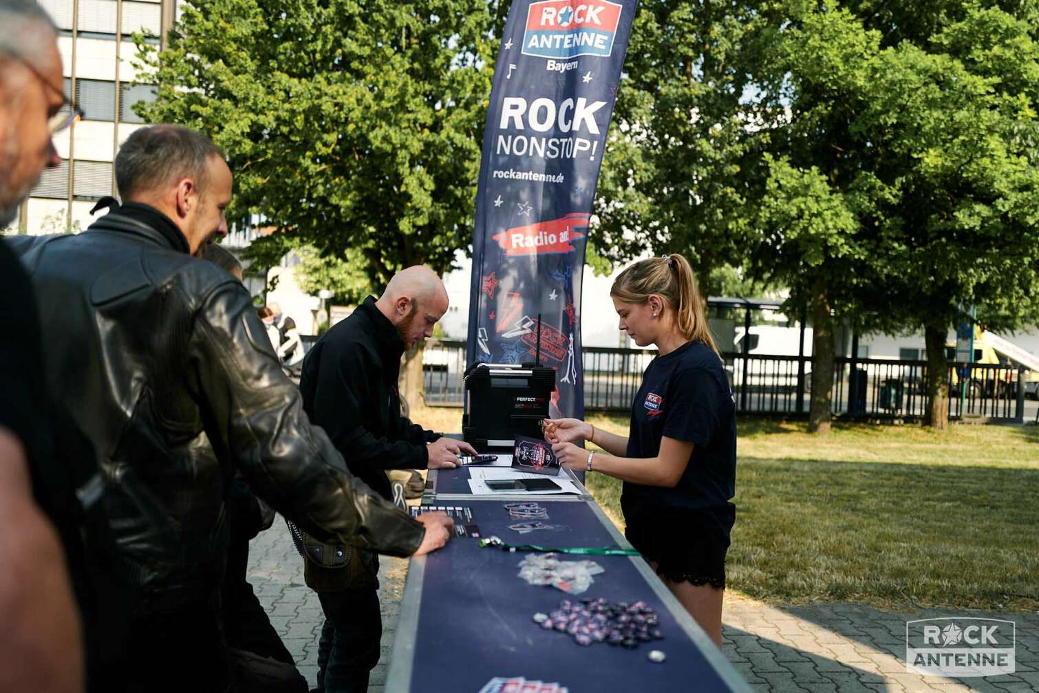 Ein Foto der ROCK ANTENNE Motorradtour 2023