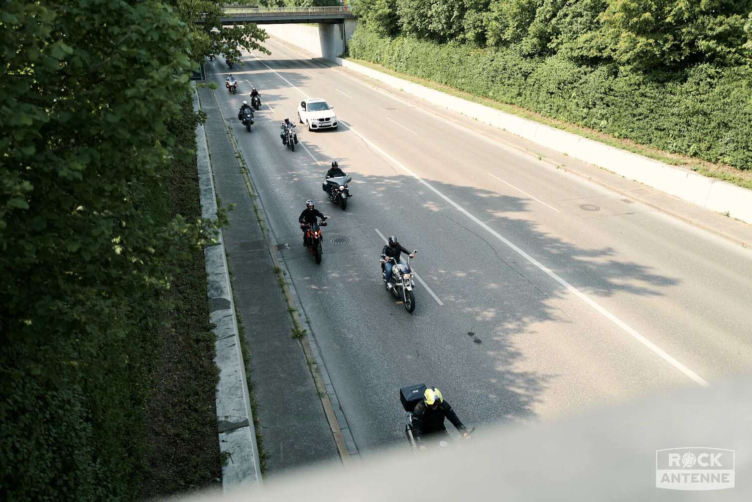 Ein Foto der ROCK ANTENNE Motorradtour 2023