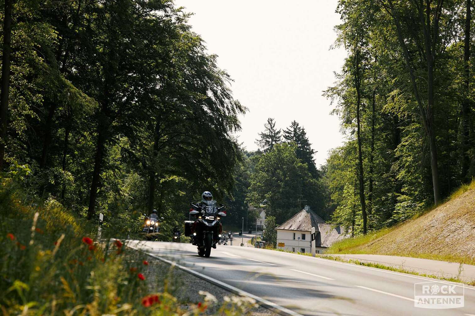 Ein Foto der ROCK ANTENNE Motorradtour 2023