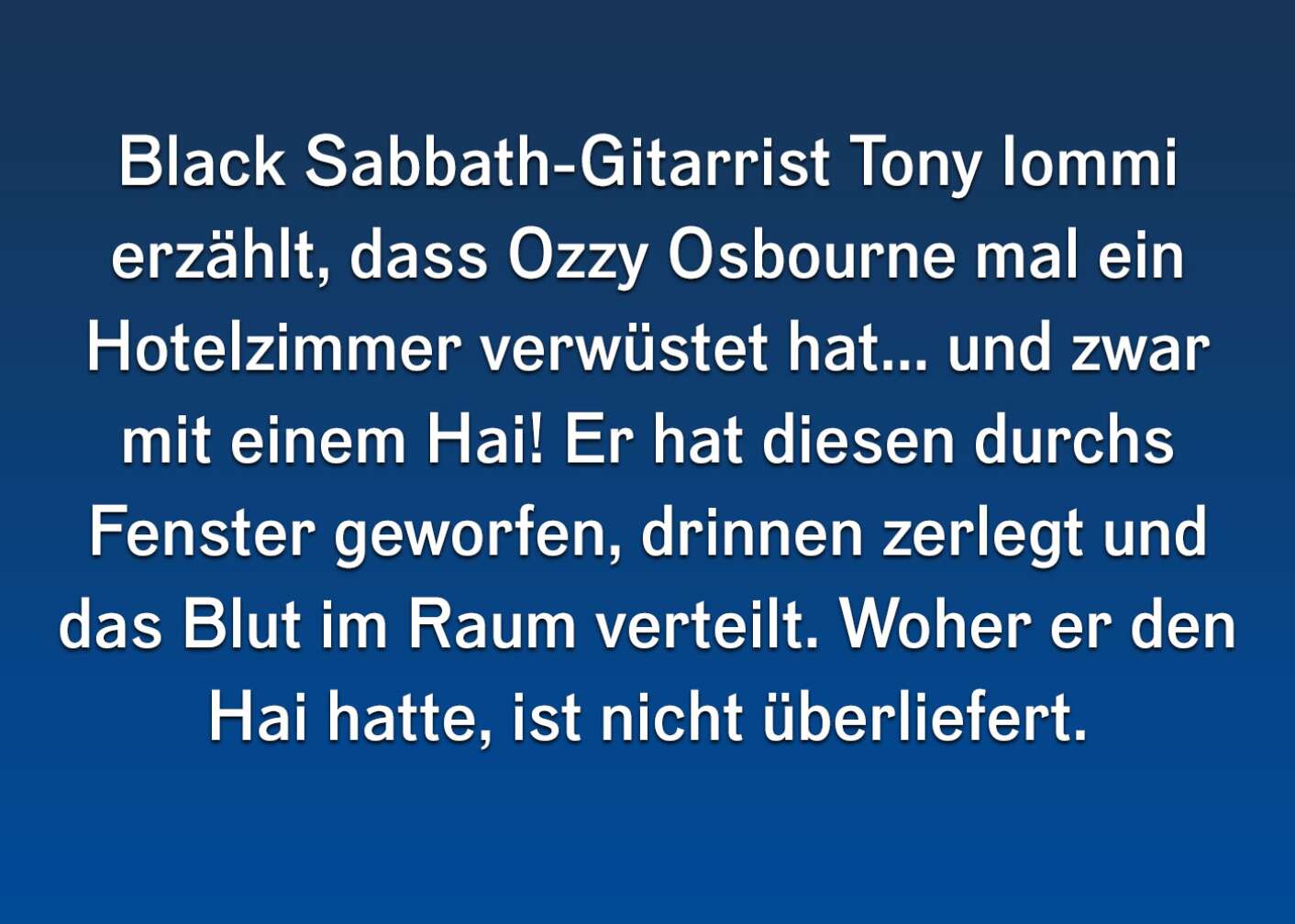 Geschichten Ozzy Osbourne