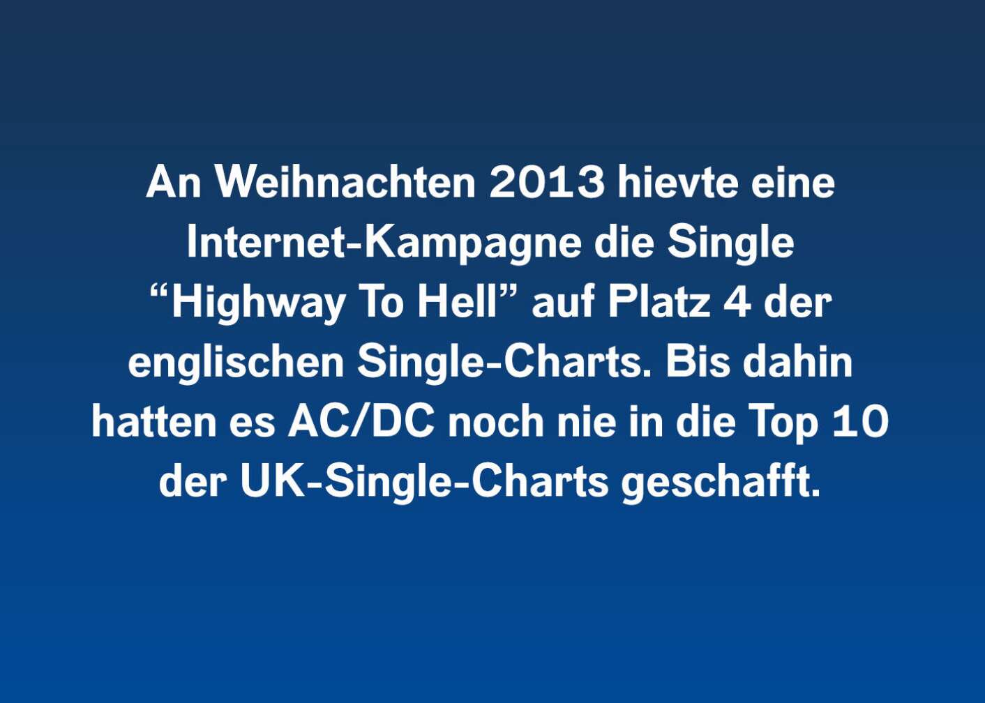 AC/DC: 10 Fakten über Highway To Hell - Nobody's Gonna Slow 'Em Down