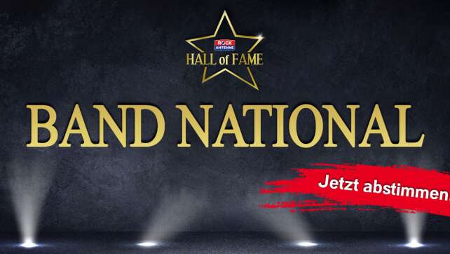 Die ROCK ANTENNE Bayern Hall of Fame: Jetzt abstimmen in der Kategorie "BAND NATIONAL"!