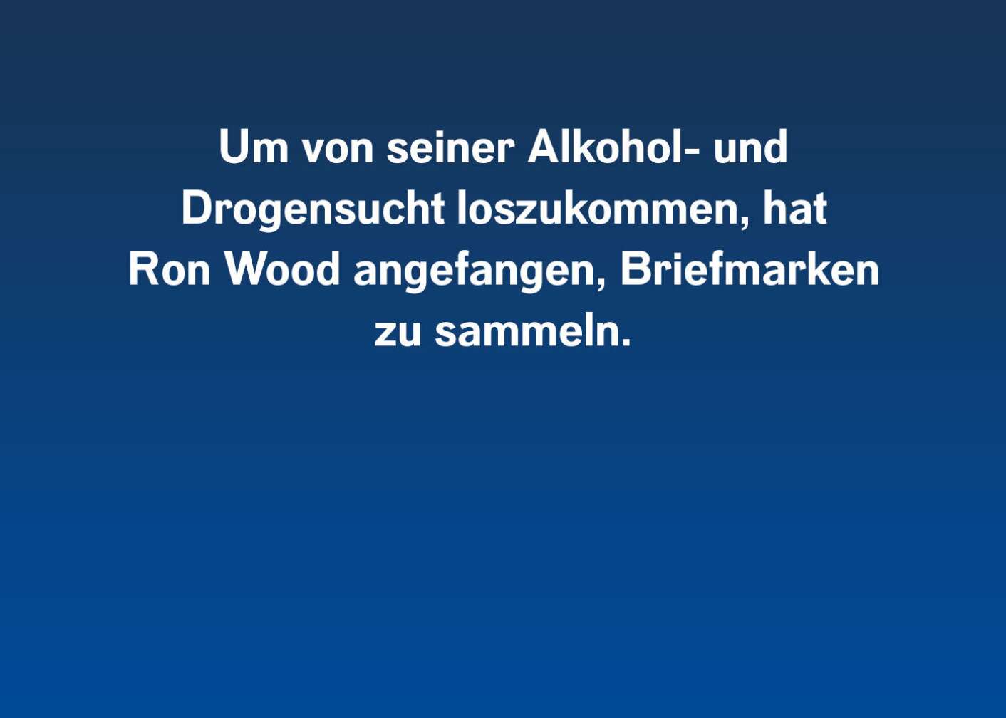 8 Fakten über Ron Wood