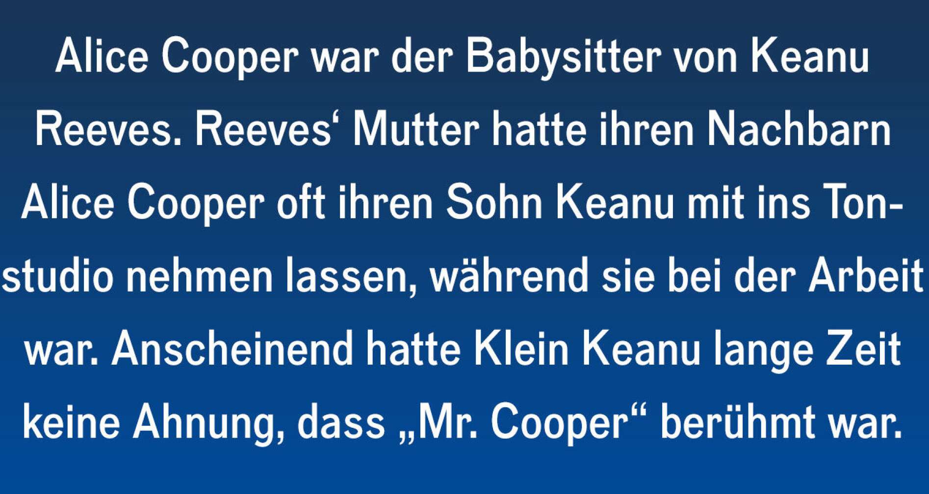 10 Fakten über Alice Cooper #6