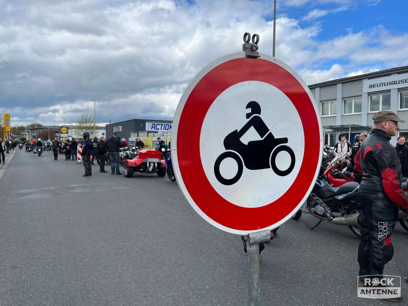 Foto von der 20. Motorradsternfahrt Kulmbach von 22. bis 23. April 2023