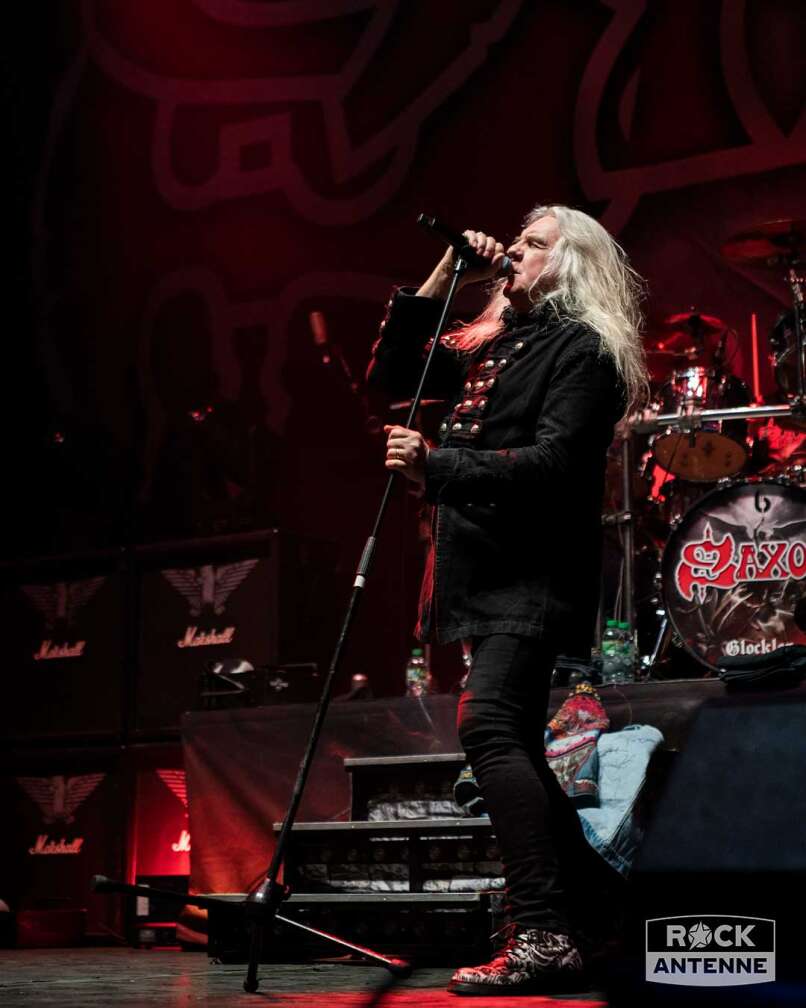 Saxon live am 25.03.2024 in München als Vorband von Judas Priest