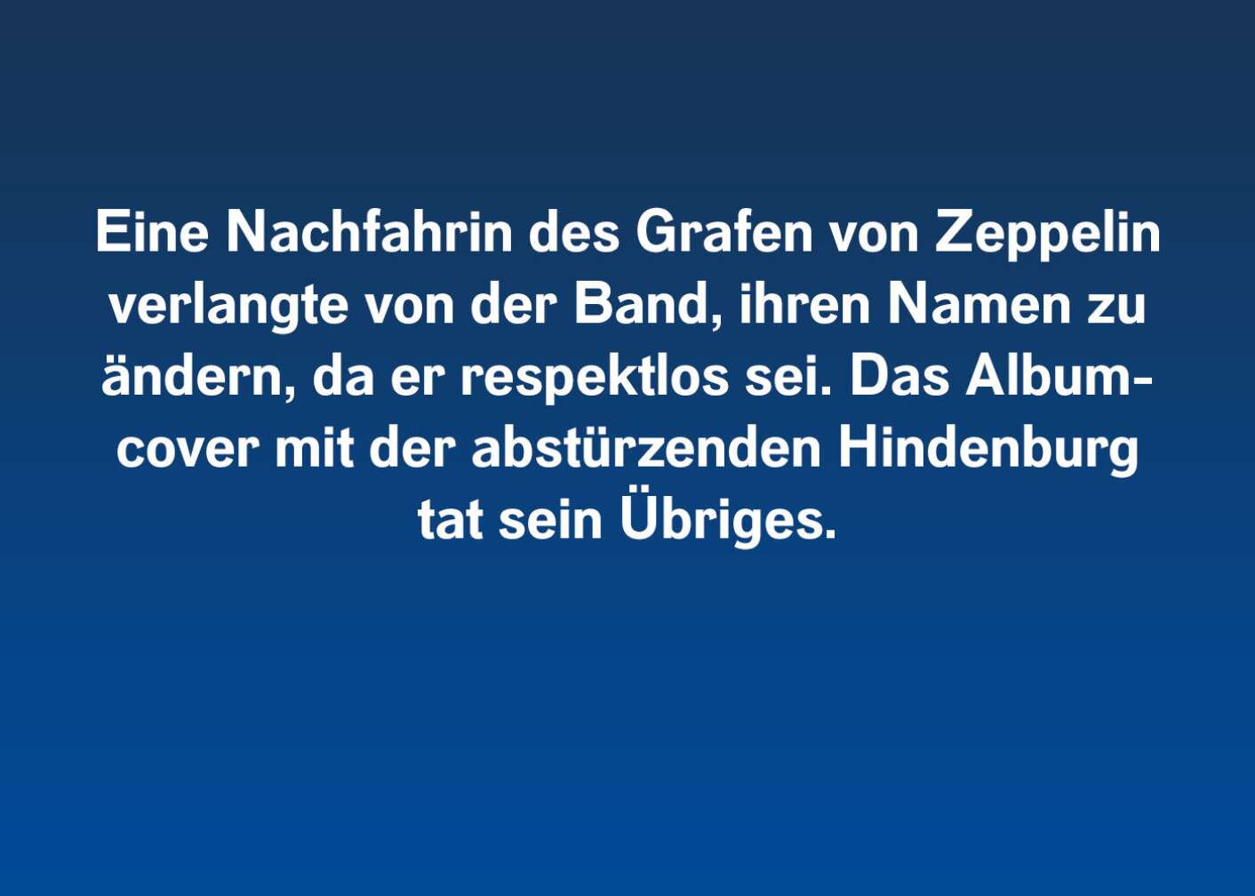 8 Fakten über Led Zeppelin