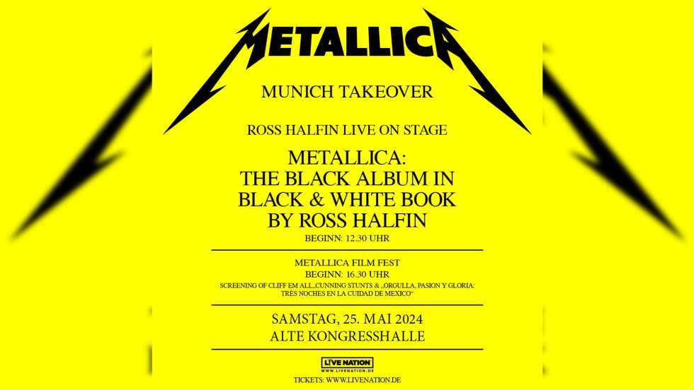 25.05.2024: METALLICA Takeover Munich mit Ross Halfin