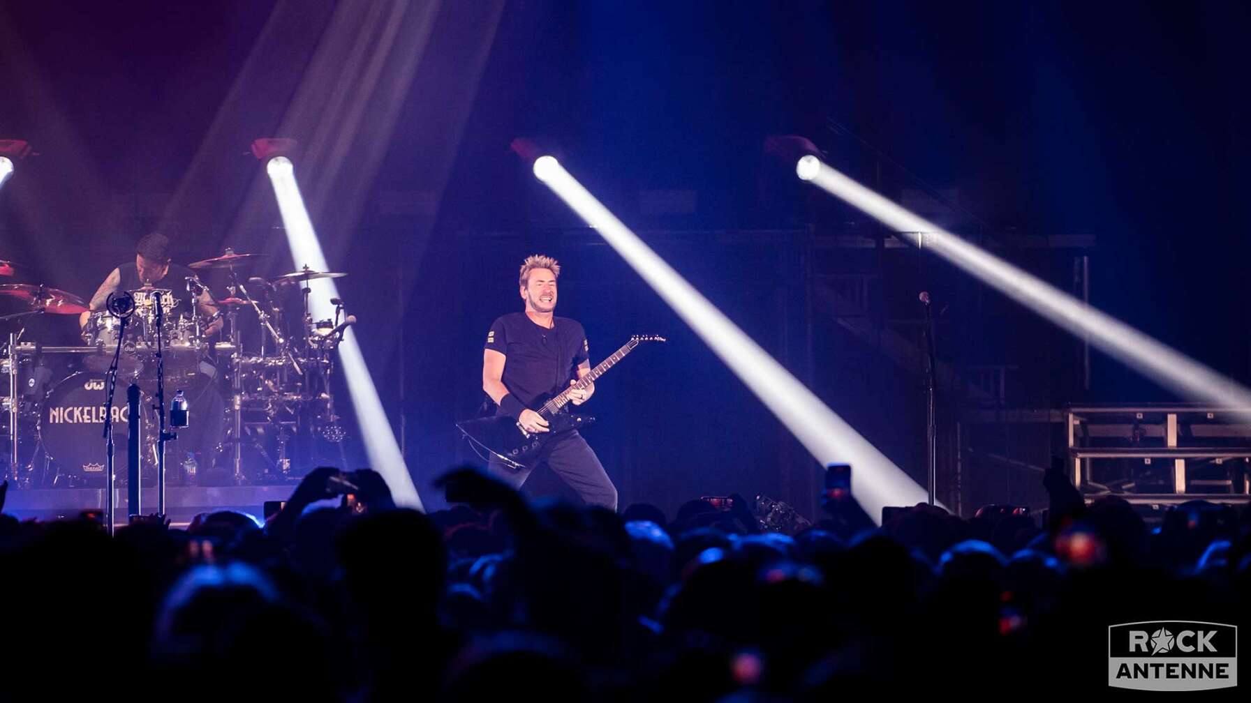 Nickelback bei ihrem Konzert am 08.06.2024 in München