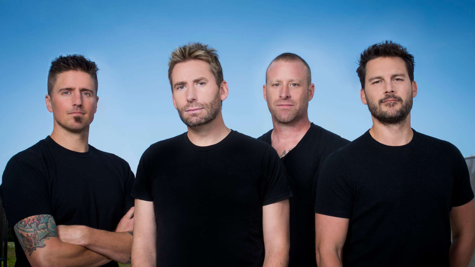 Gruppenfoto der Band Nickelback