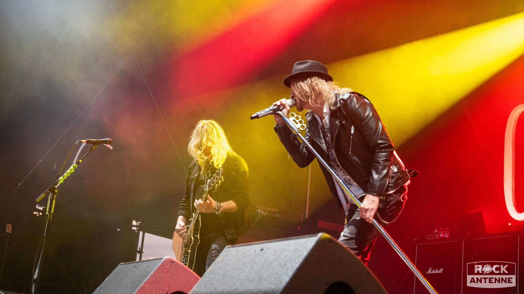 Gotthard beim ROCK ANTENNE Open Air 2024 am Showpalast am 15.06.2024