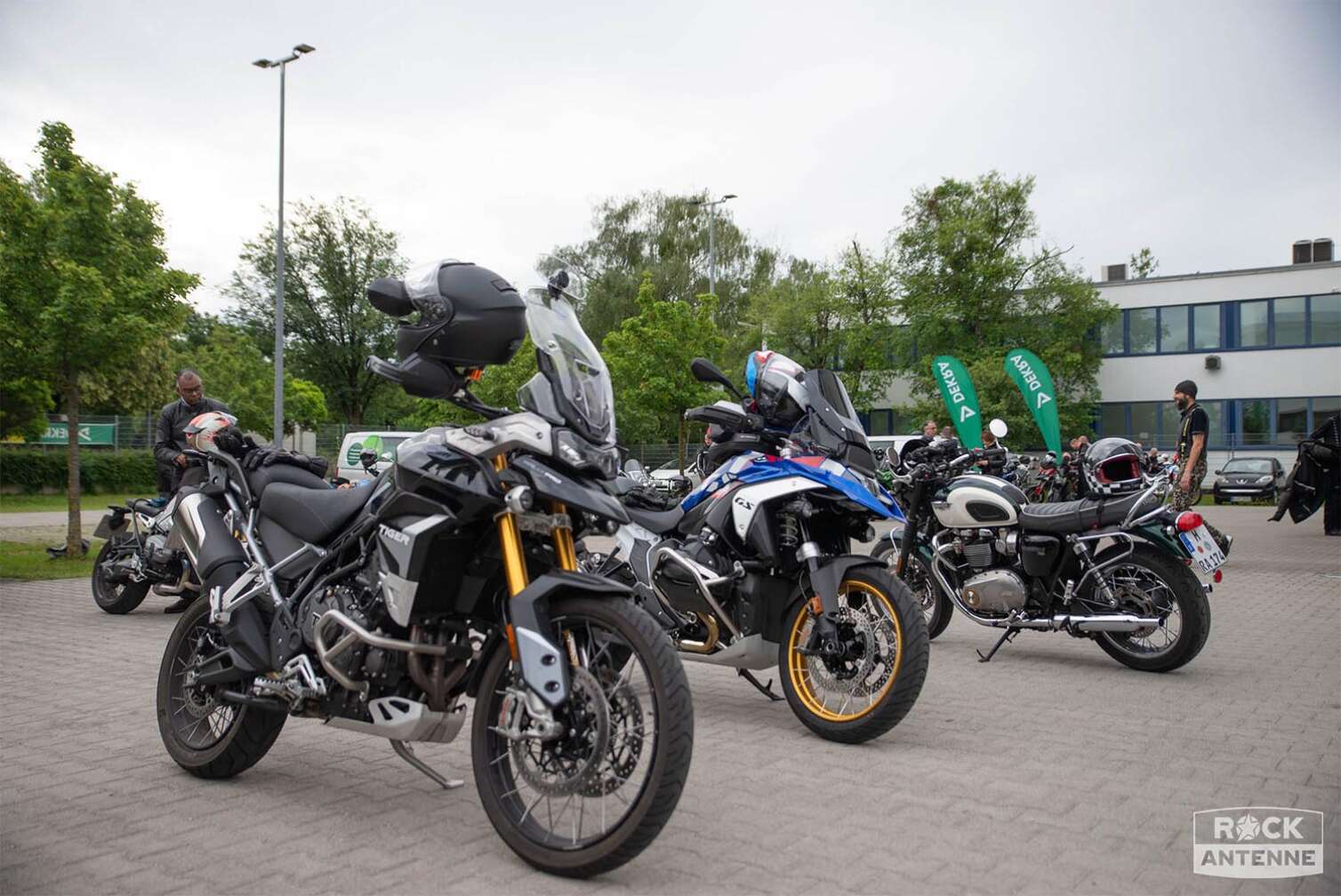 Foto von der ROCK ANTENNE Motorradtour 2024 - Eindrücke von der Tour auf der Straße