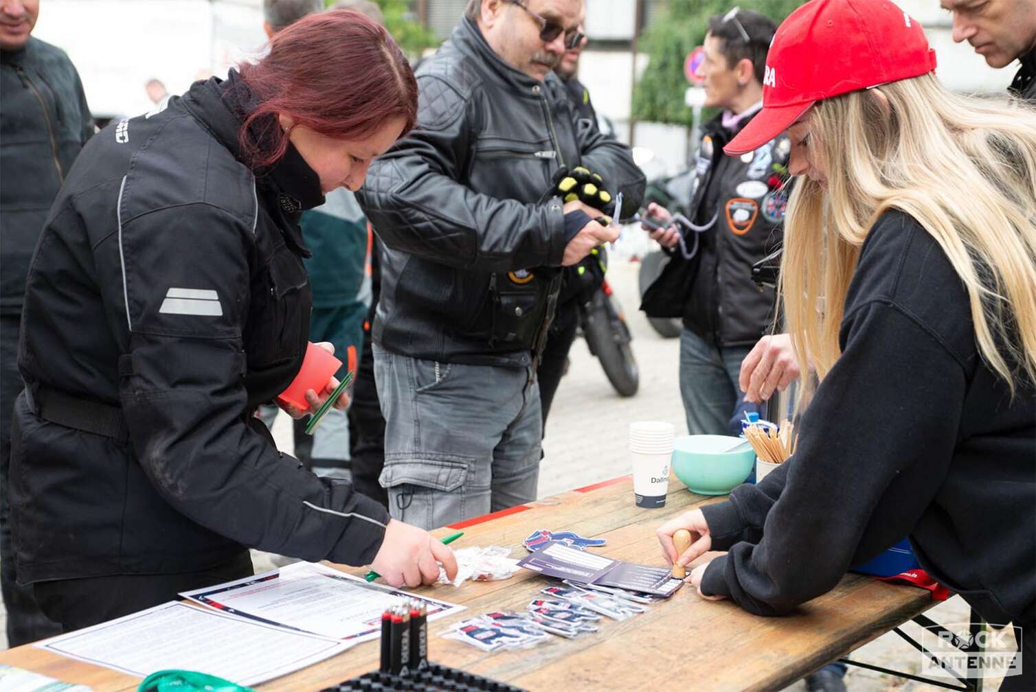 Foto von der ROCK ANTENNE Motorradtour 2024 - Eindrücke von der Tour auf der Straße