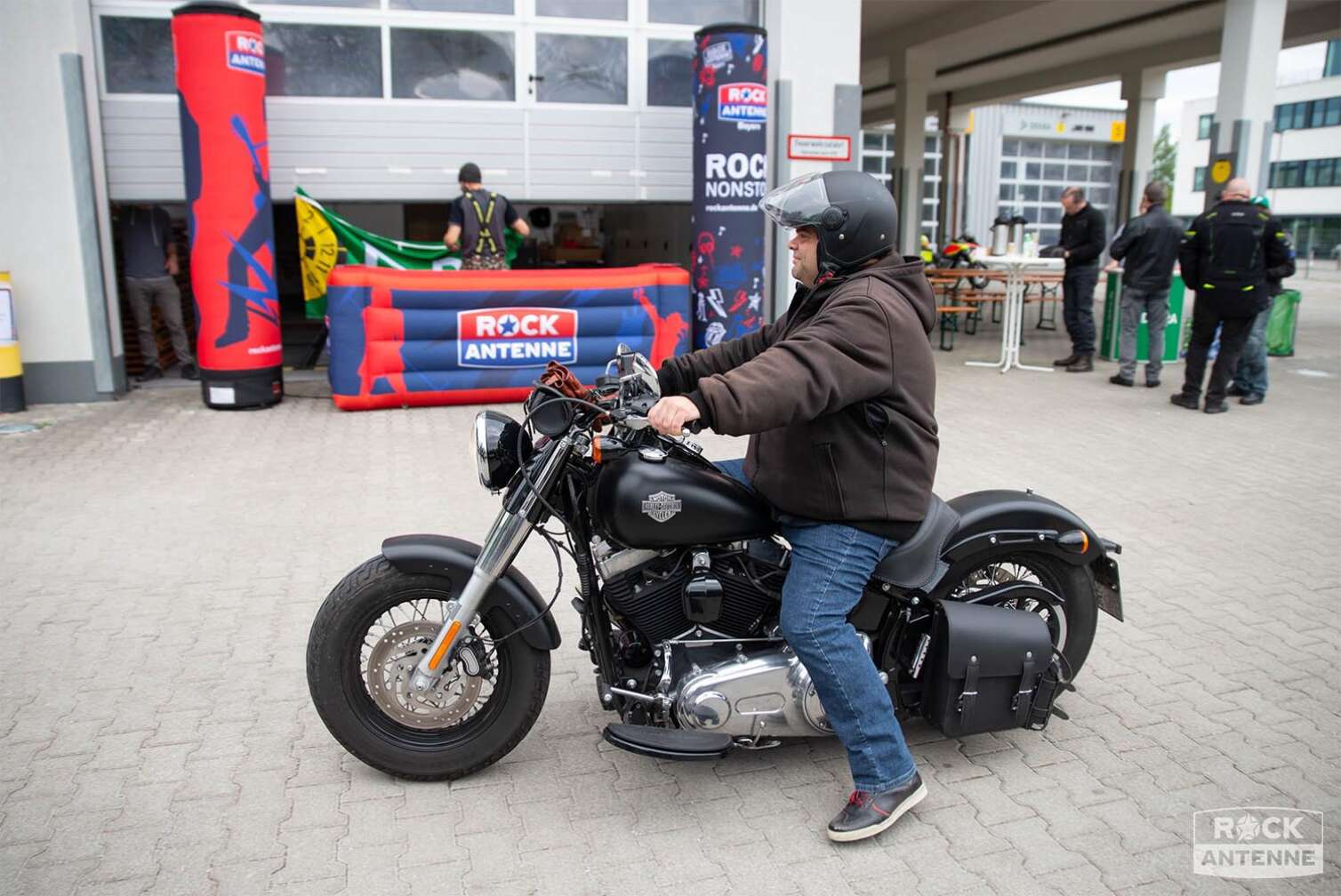 Foto von der ROCK ANTENNE Motorradtour 2024 - Eindrücke von den Motorrädern der Teilnehmer