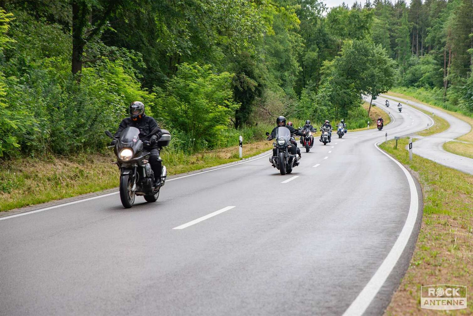 Foto von der ROCK ANTENNE Motorradtour 2024 - Eindrücke von den Motorrädern der Teilnehmer