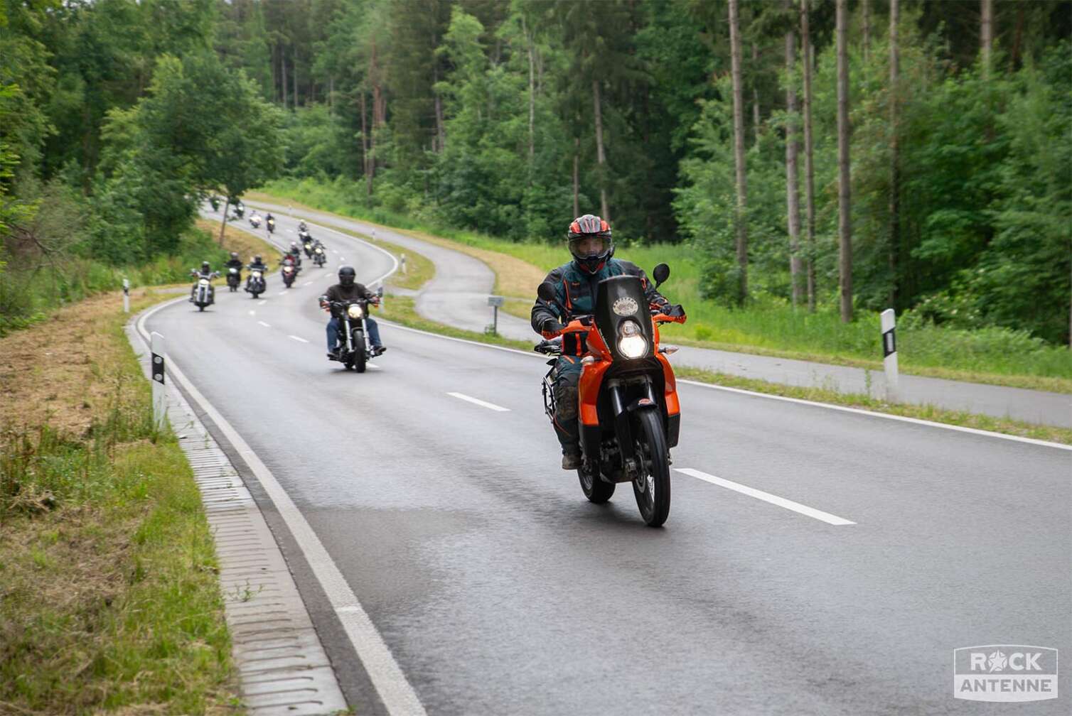 Foto von der ROCK ANTENNE Motorradtour 2024 - Eindrücke von den Motorrädern der Teilnehmer