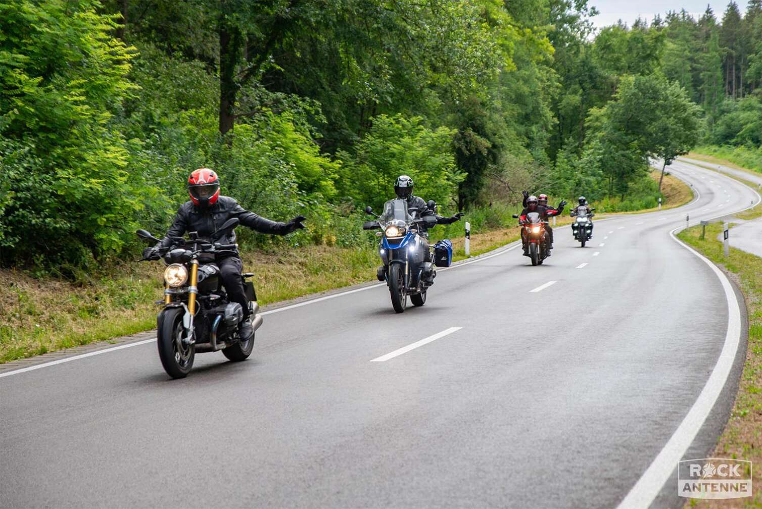 Foto von der ROCK ANTENNE Motorradtour 2024 - Eindrücke von den Motorrädern der Teilnehmer