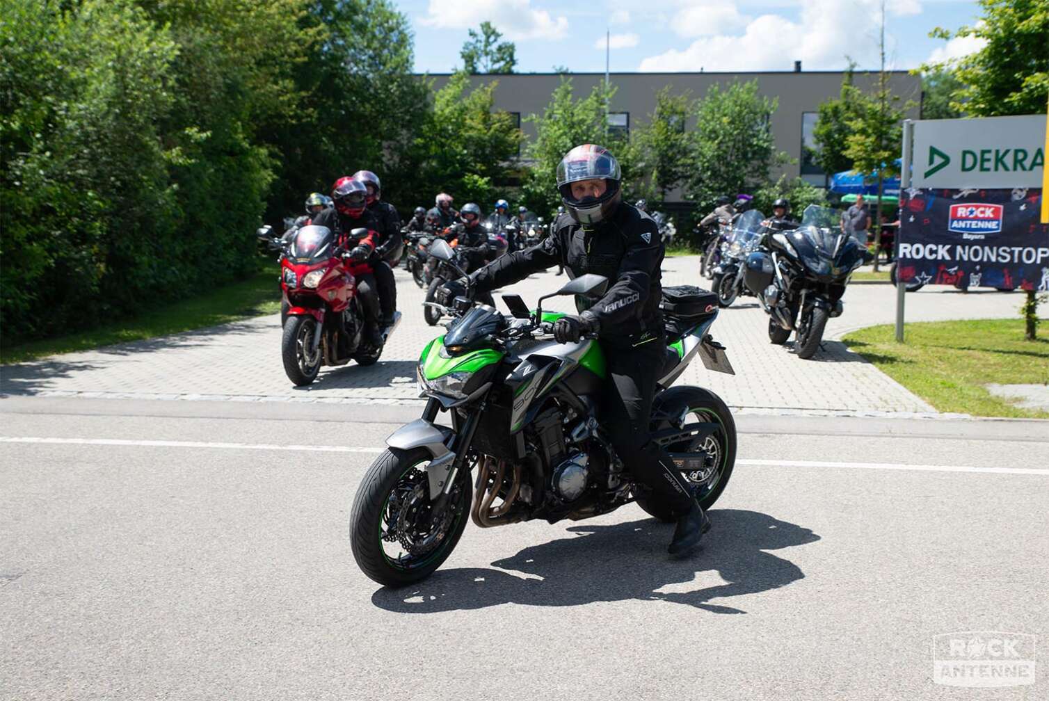 Foto von der ROCK ANTENNE Motorradtour 2024 - Eindrücke von den Motorrädern der Teilnehmer