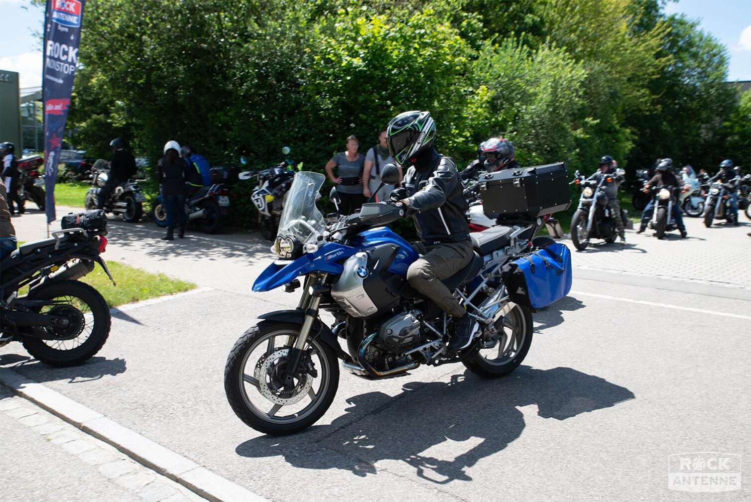 Foto von der ROCK ANTENNE Motorradtour 2024 - Eindrücke von den Motorrädern der Teilnehmer