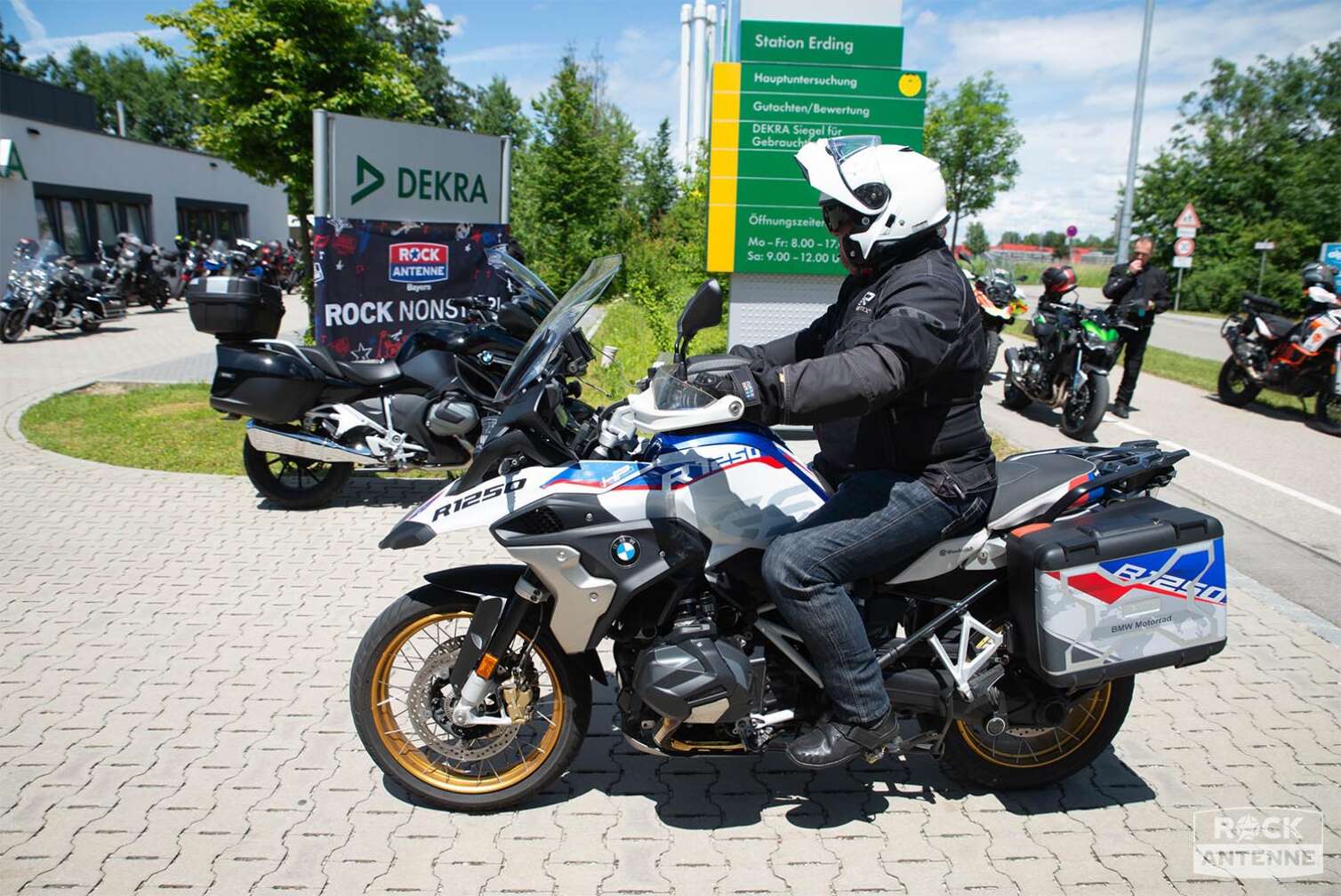 Foto von der ROCK ANTENNE Motorradtour 2024 - Eindrücke von den Motorrädern der Teilnehmer