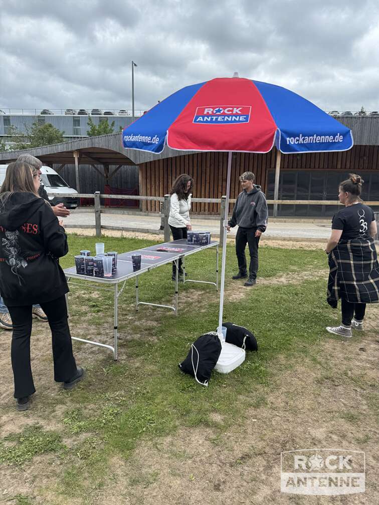 Eindrücke vom ROCK ANTENNE Stand beim ROCK ANTENNE Open Air Am Showpalast 2024